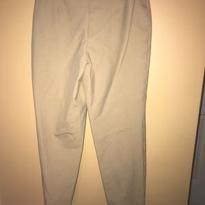 Land's End Slim Leg Mid Rise Khakis